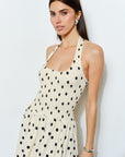 Una Polka Dot Mini Dress