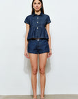 Harper Chambray Top