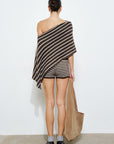 Tamsin Striped Knit Shorts