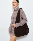 Stevie Suede Tote