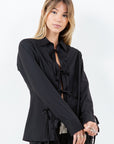 Addison Tie Front Shirt