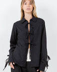 Addison Tie Front Shirt