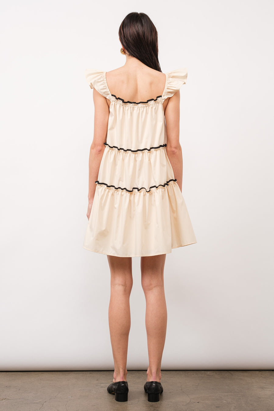 Monte Ruffle Mini Dress