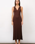 Solange Rib Knit Maxi Dress