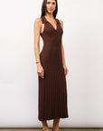 Solange Rib Knit Maxi Dress