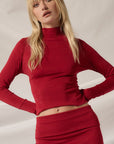 Harley Mock Neck Top