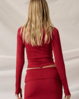 Harley Mock Neck Top