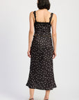 Desi Polka Dot Midi Skirt