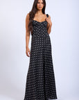 Polka Dot Maxi Dress