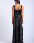 Polka Dot Maxi Dress