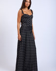 Polka Dot Maxi Dress