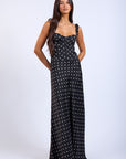 Polka Dot Maxi Dress