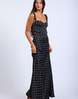 Polka Dot Maxi Dress