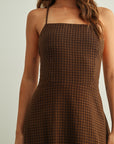 Gemma Gingham Maxi Dress