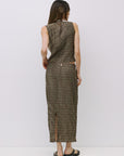 Sab Textured Midi Skirt