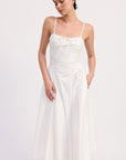 Carly A-line Midi Dress