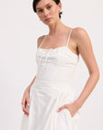 Carly A-line Midi Dress