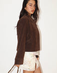 Amber Suede Jacket