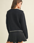 Emmie Edge Stitch Sweater