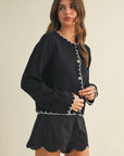 Emmie Edge Stitch Sweater