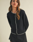 Emmie Edge Stitch Sweater