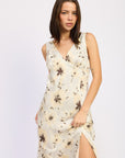 Brady Floral Midi Dress