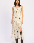 Brady Floral Midi Dress