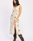 Brady Floral Midi Dress