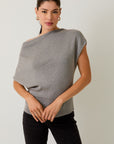 Callie Wide Shoulder Knit Top