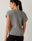 Callie Wide Shoulder Knit Top
