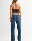 Leslie Low Rise Bootcut Jeans