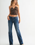Leslie Low Rise Bootcut Jeans