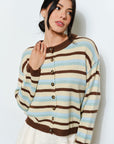 Rachel Striped Cardigan
