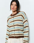 Rachel Striped Cardigan