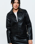 Nina Vegan Leather Jacket