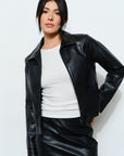 Nina Vegan Leather Jacket