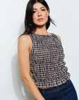 Zoe Gingham Top