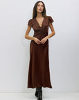 Vivienne Satin Dress