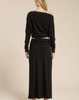 Clarissa Jersey Maxi Skirt