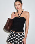 Noemie Halter Keyhole Top