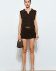Bronte Cable Knit Vest