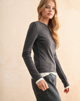Lilly Layered Long Sleeve Tee