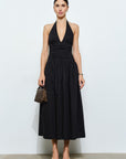 Erica Halter Poplin Dress
