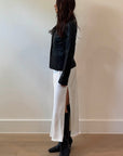 Victoria Vegan Leather Blazer
