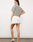 Ophelia Lace Trim Skort