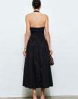 Erica Halter Poplin Dress