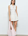 Martine Pleated Mini Dress