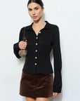 Carina Button Down Top