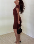 Petra Asymmetric Mini Dress