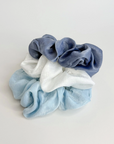 Coastal Satin Scrunchies